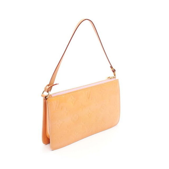 Louis Vuitton vernis Lexington handbag yellow pink leather - Picture 1 of 7